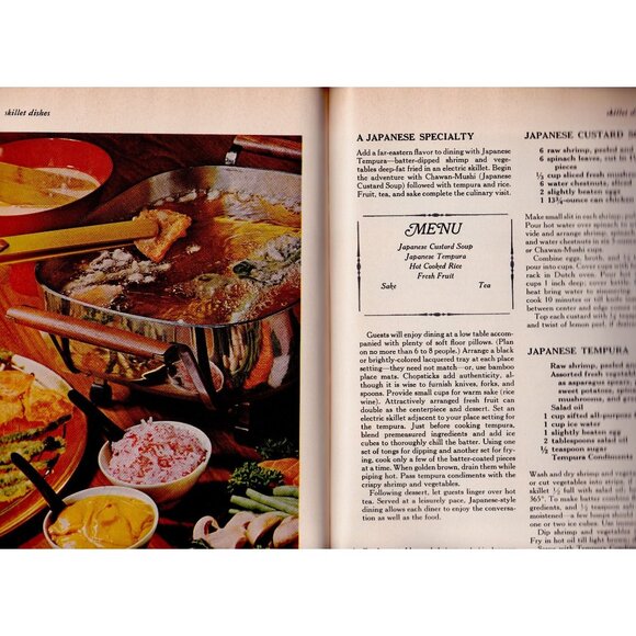 Better Homes & Gardens Fondue & Tabletop Cooking (1970 Hardcover) - Picture 7 of 8